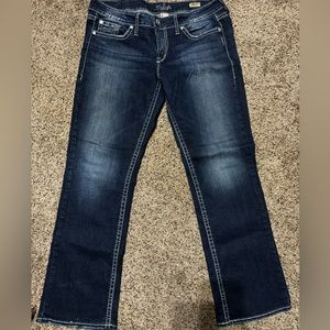 Great Condition Silver Brand Blue Jeans